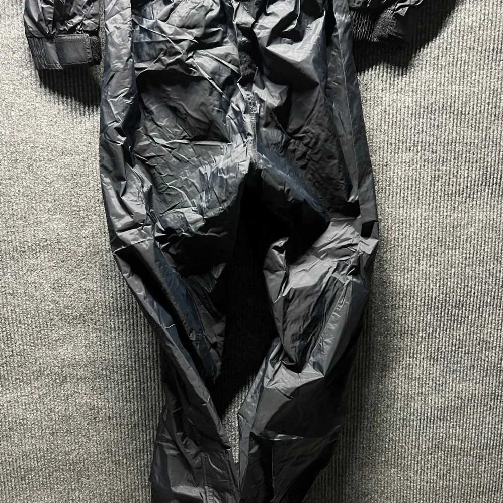 Vintage‎ REI Ski Suit Mens Large Black Purple Teal 90s One Piece Gorpcore